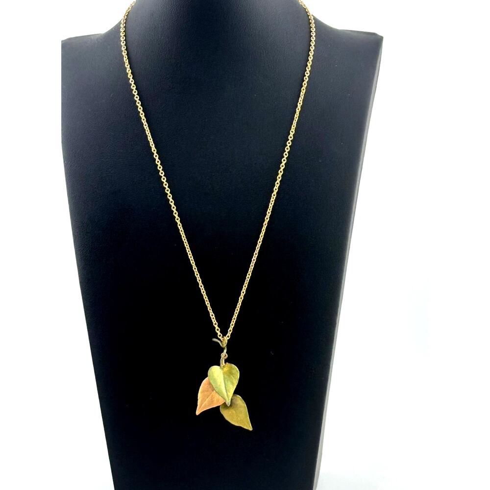 Michael Michaud Sweet Potato Vine Pendant Necklace